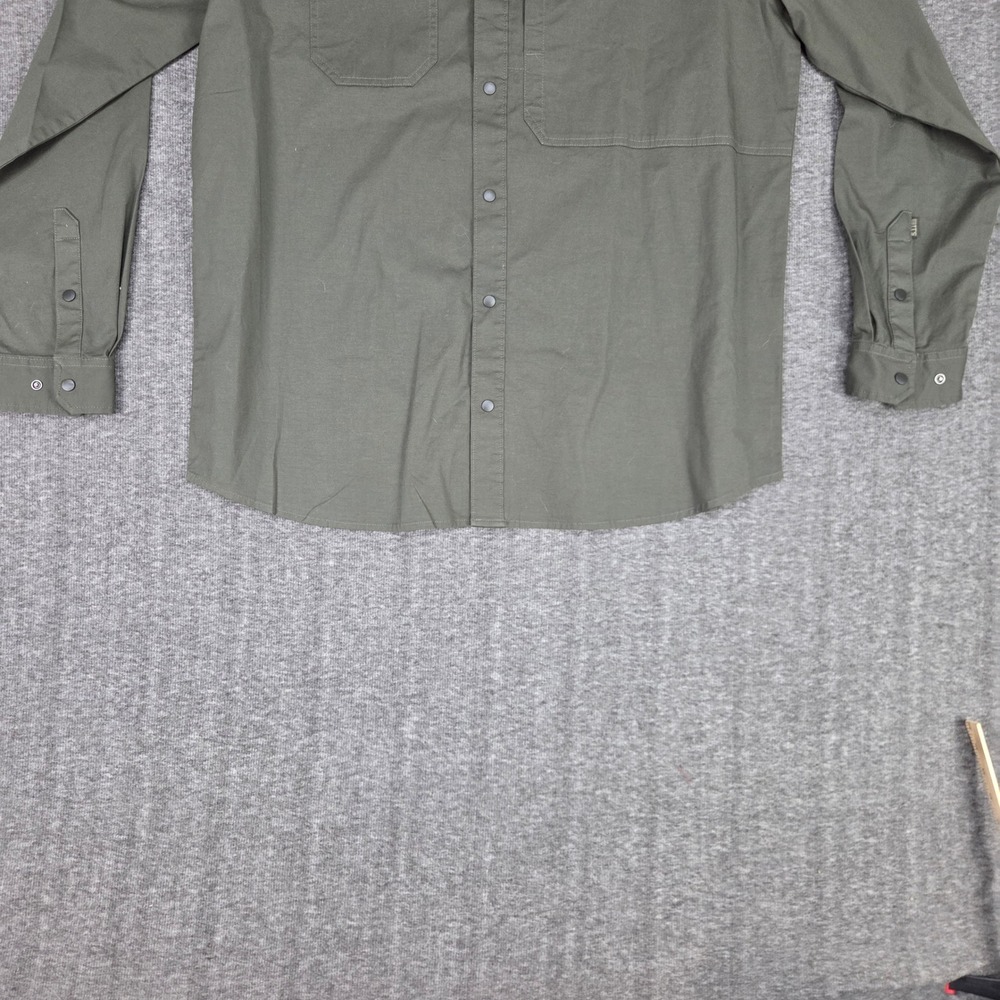 5.11 Tactical Shirt Men XL Jackson Long Sleeve Olive Green Ready Pocket - Picture 2 of 13